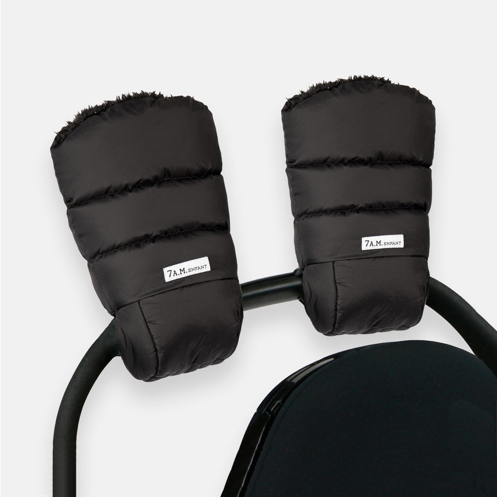 7 A.M. Enfant Black Mittens